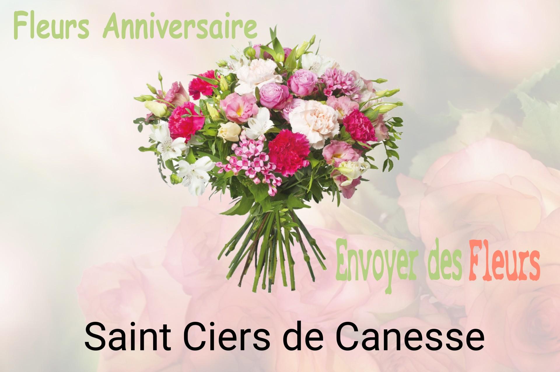 Bouquet de fleurs d’anniversaire livré à Saint-Ciers-de-Canesse