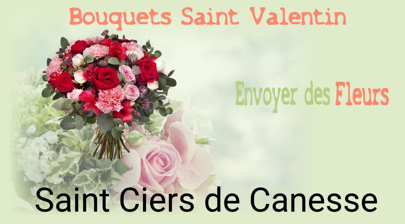 Roses de Saint-Valentin livrées à Saint-Ciers-de-Canesse